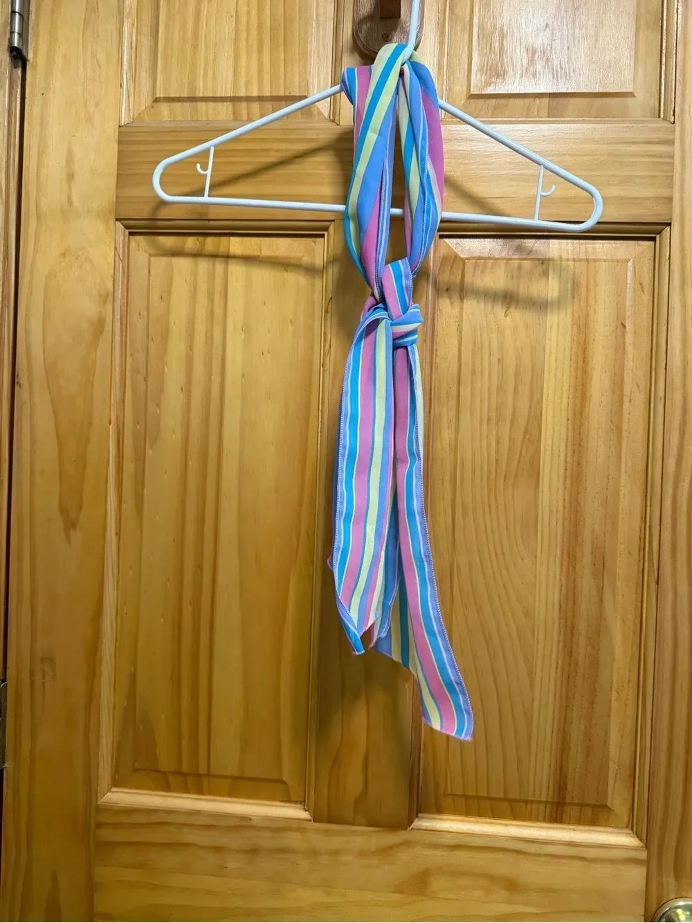 Beautiful Striped Pastel Scarf